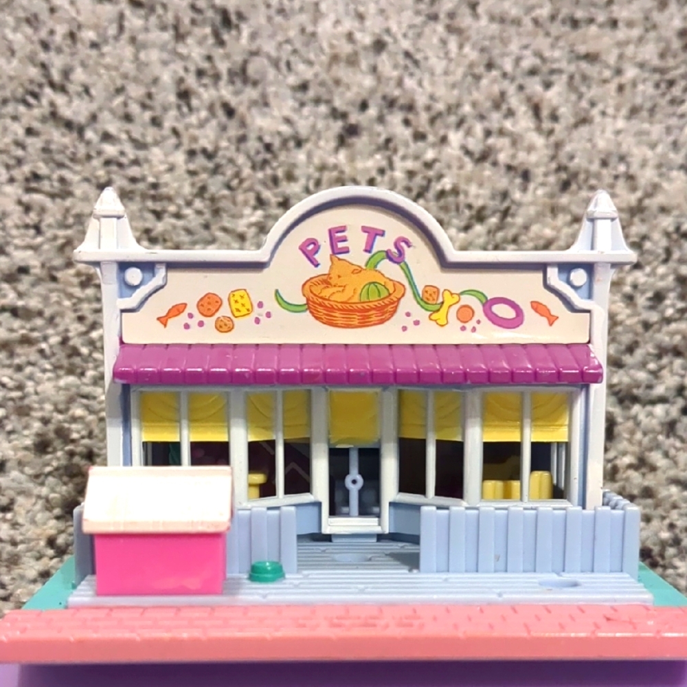 Vintage Blue Bird Pet Shop